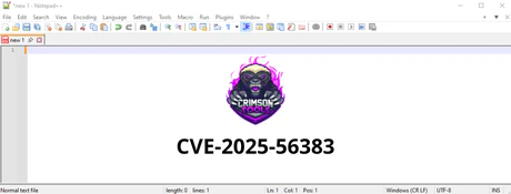 CVE-2025-56383 (Notepad++) — How to exploit DLL Proxying with CrimsonTools